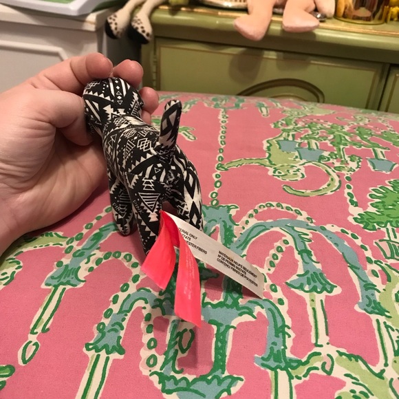 PINK Victoria's Secret Black and White Dog - Picture 6 of 7